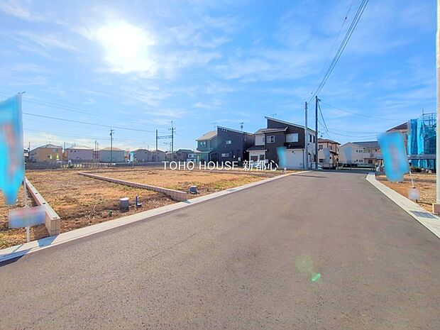 前面道路含む現地
