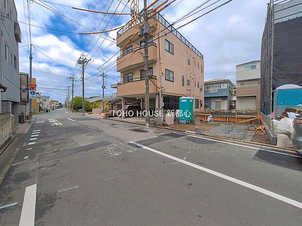 前面道路含む現地