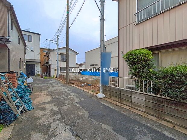 前面道路含む現地