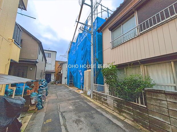 前面道路含む現地