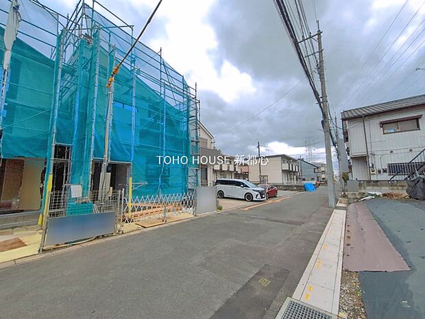 前面道路含む現地