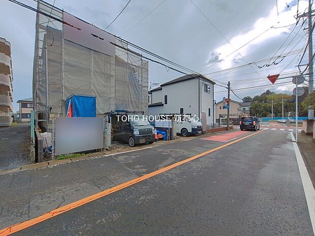前面道路含む現地
