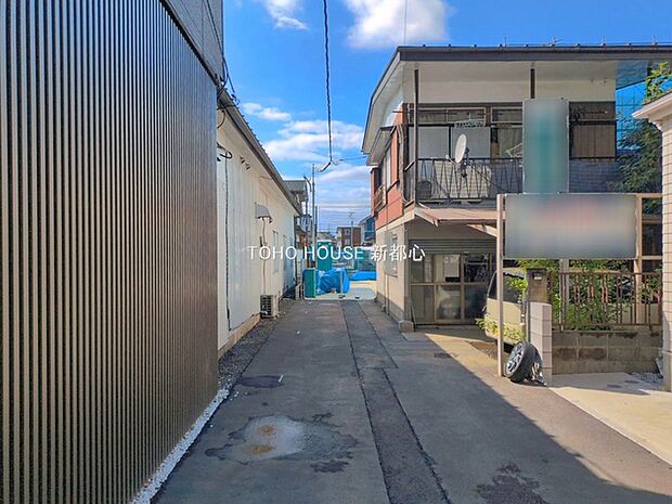 前面道路含む現地