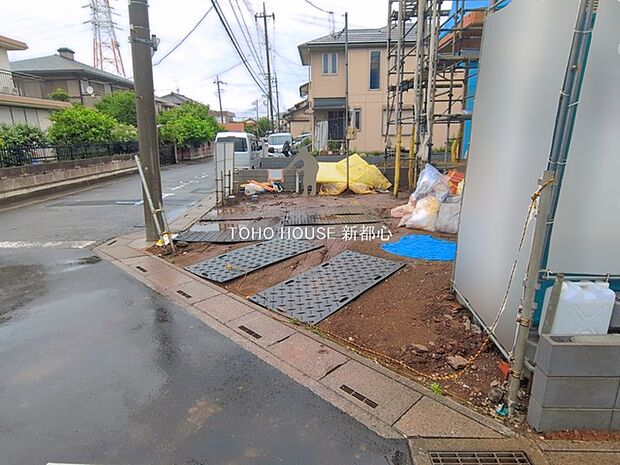 前面道路含む現地