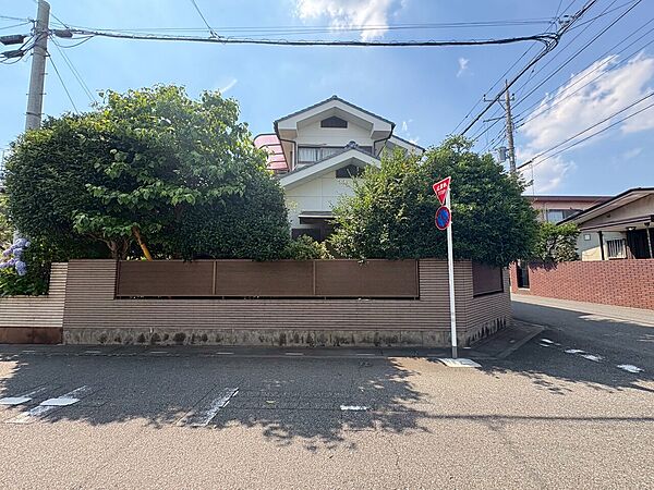 ゆとりの敷地53坪の整形地。(令和8年6月 撮影)