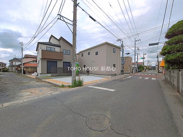 前面道路含む現地
