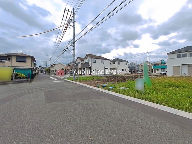 前面道路含む現地