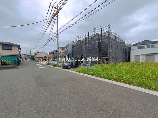 前面道路含む現地