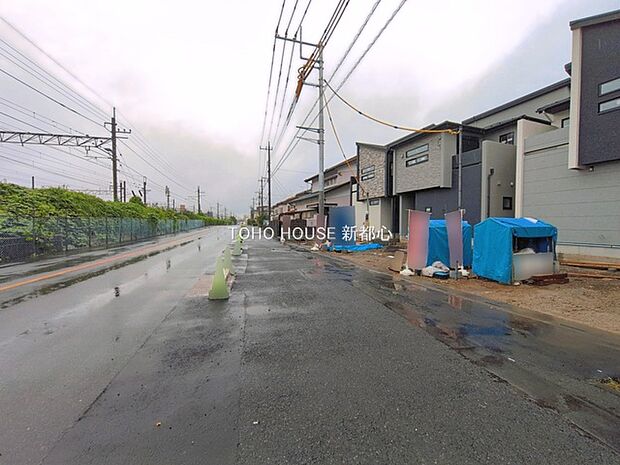 前面道路含む現地