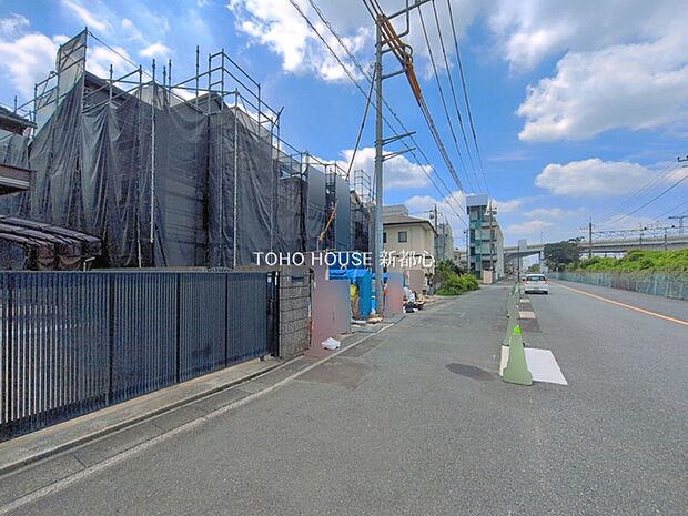 前面道路含む現地