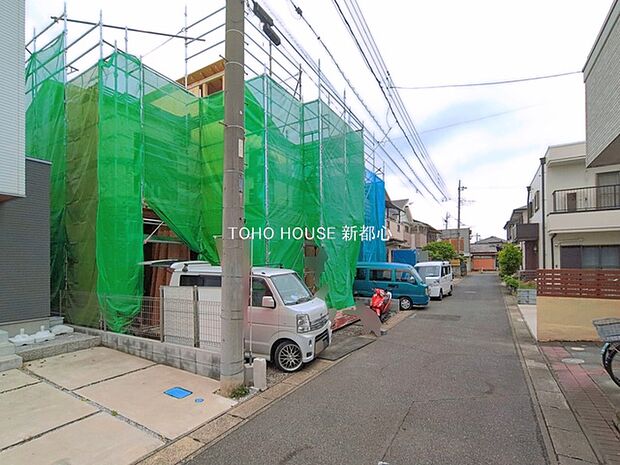 前面道路含む現地