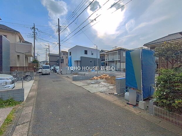 前面道路含む現地