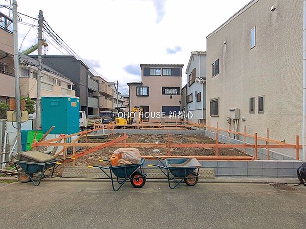前面道路含む現地