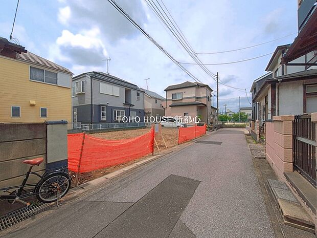 前面道路含む現地