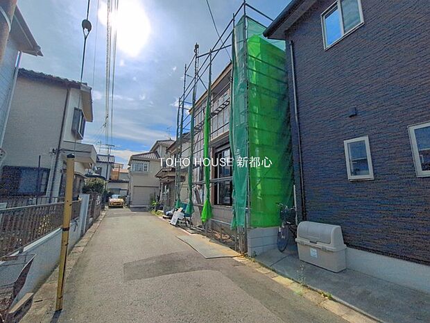 前面道路含む現地