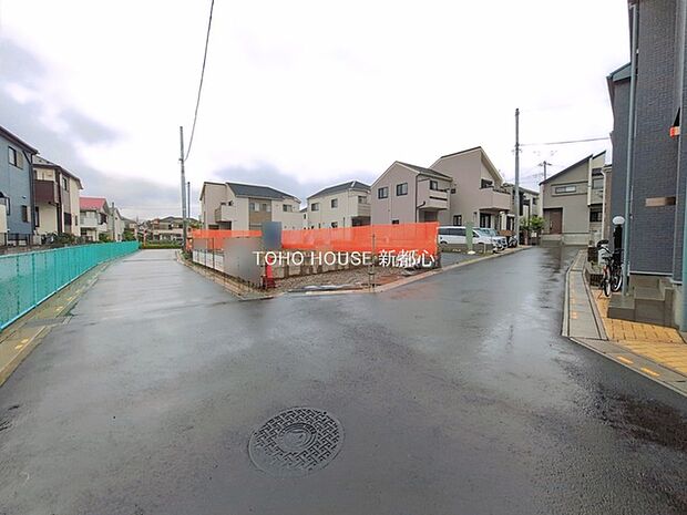 前面道路含む現地