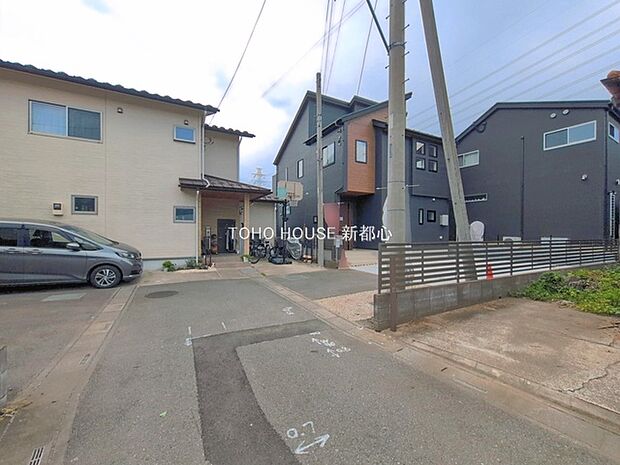 前面道路含む現地