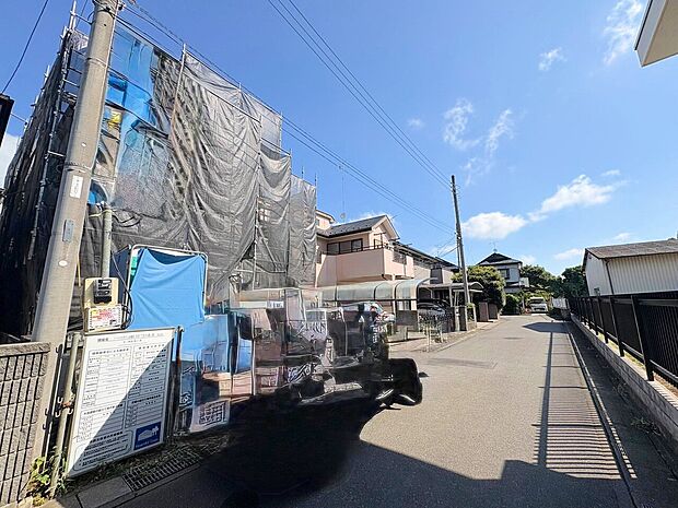 敷地面積は33坪以上、4LDKのお住まい。(令和8年8月撮影)