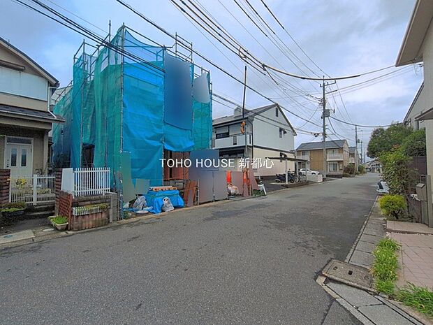 前面道路含む現地