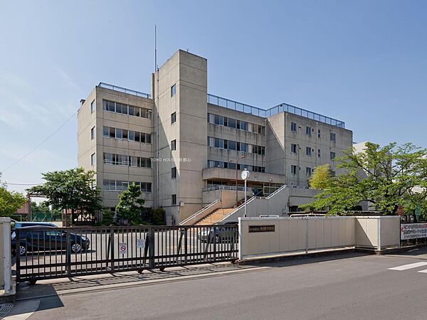柏陽中学校まで約1005m