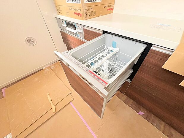 家事を助ける食洗機が日々の労力を減らしてくれます。(令和8年8月撮影)