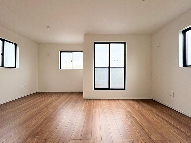 二部屋に分けて個室にできる可変型空間です。