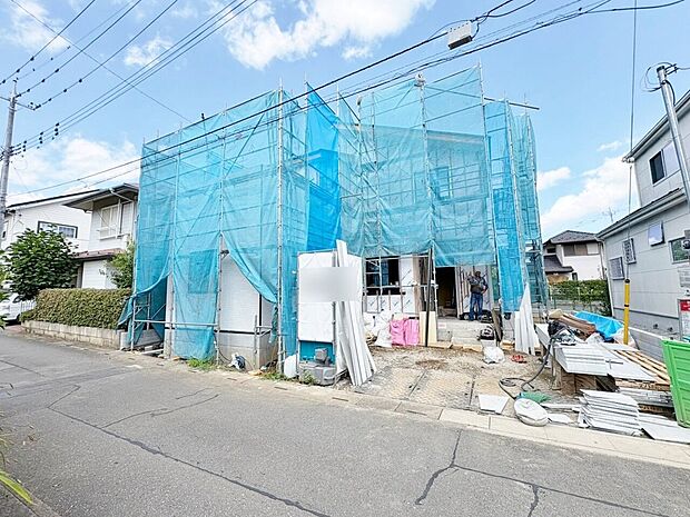 敷地面積はゆとりの44坪、暮らしに寄り添う可変型のフレキシブルな間取り。(令和8年8月撮影)