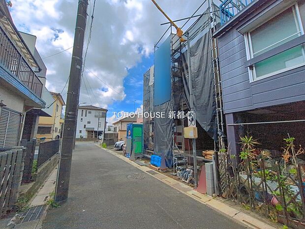 前面道路含む現地