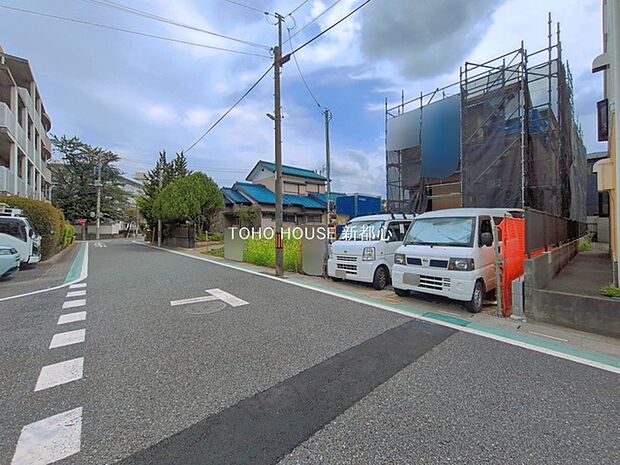 前面道路含む現地