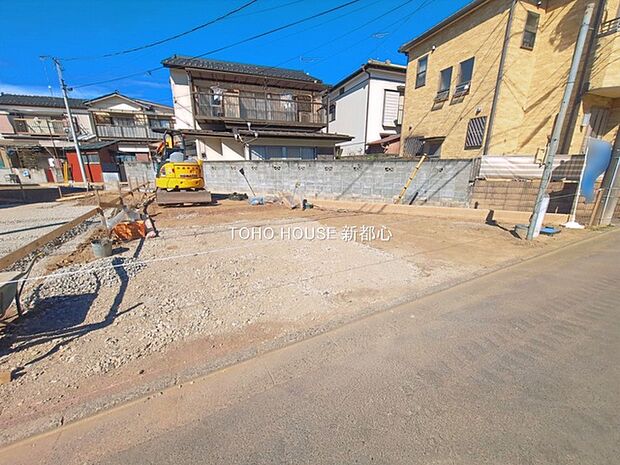 前面道路含む現地