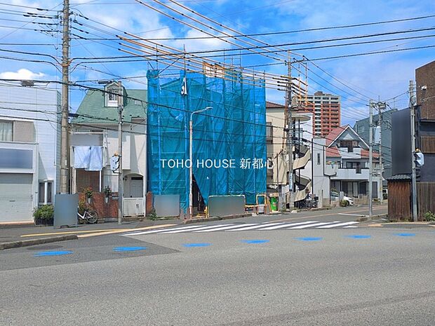 前面道路含む現地