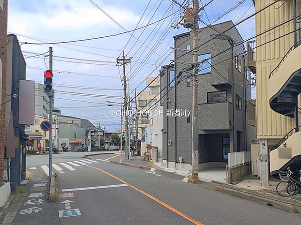 前面道路含む現地