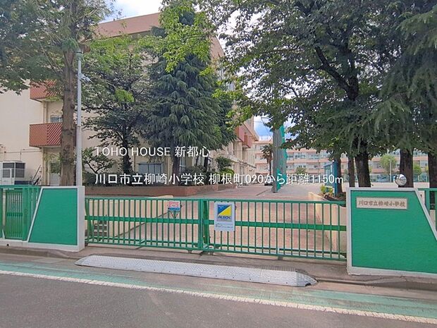 川口市立柳崎小学校まで約1150m