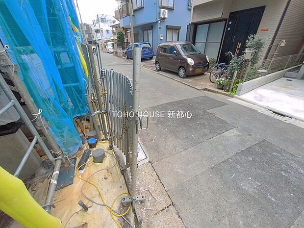 前面道路含む現地