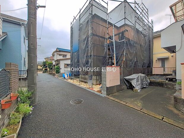 前面道路含む現地