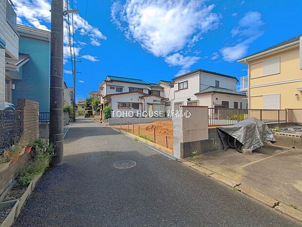 前面道路含む現地