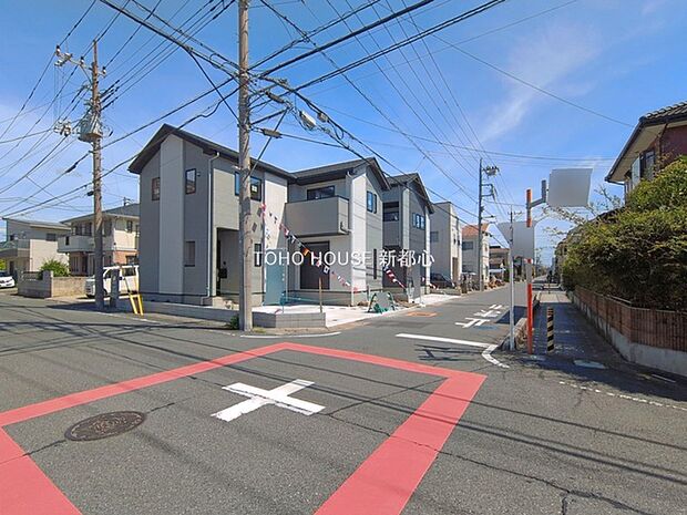 前面道路含む現地