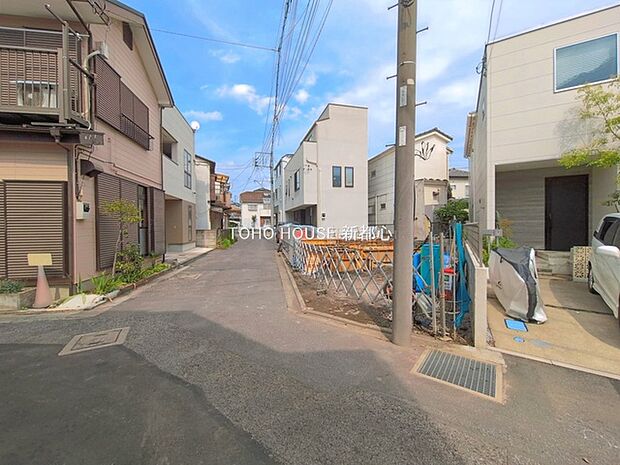 前面道路含む現地