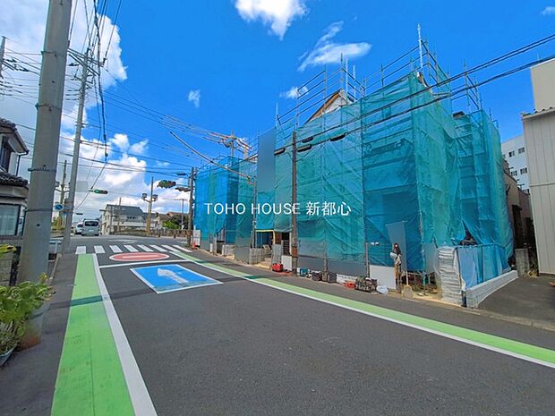 前面道路含む現地