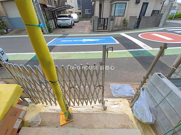 前面道路含む現地