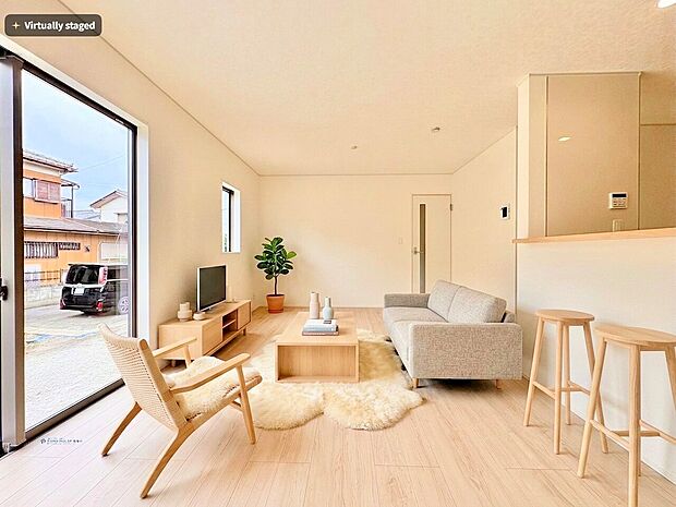 ゆとりある4LDKのお住まい。※現況物件写真にCG画像処理済み