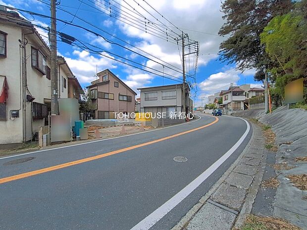 前面道路含む現地