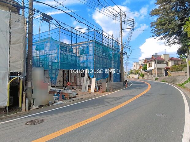 前面道路含む現地