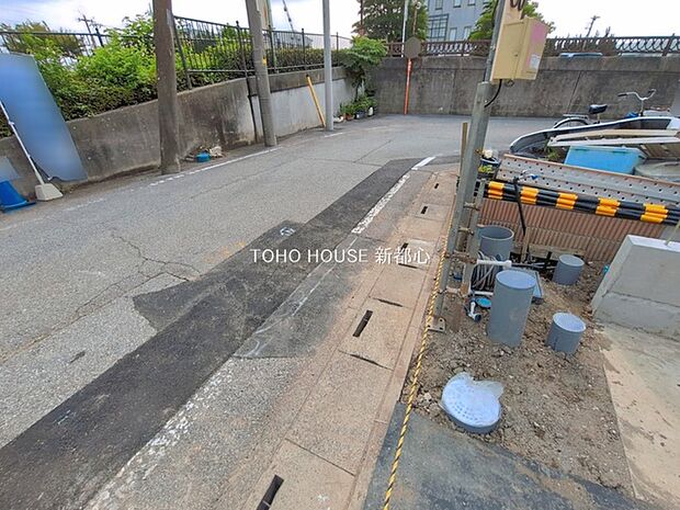 前面道路含む現地