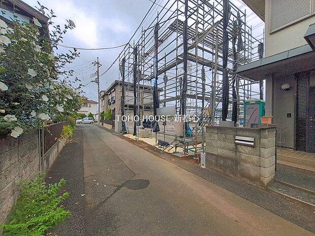 前面道路含む現地
