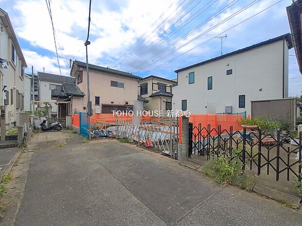 前面道路含む現地