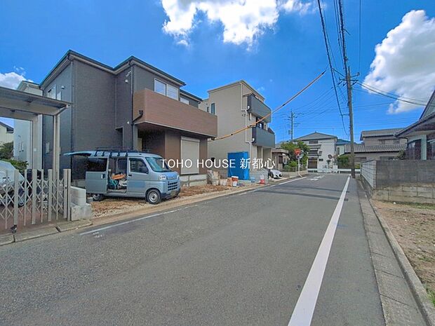 前面道路含む現地