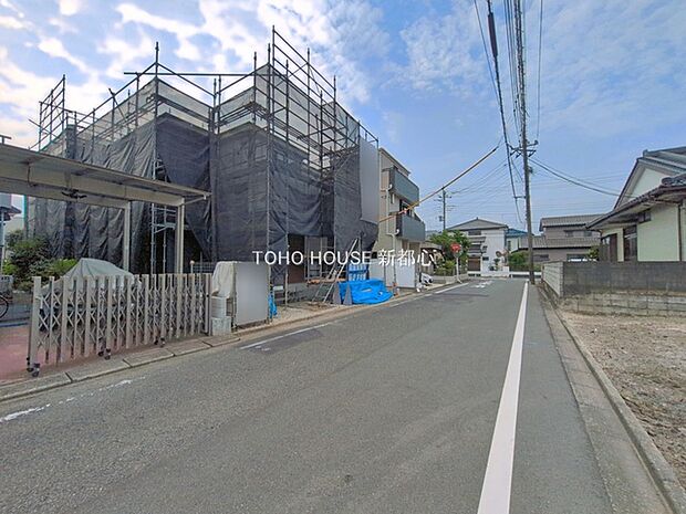 前面道路含む現地