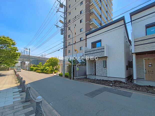 前面道路含む現地