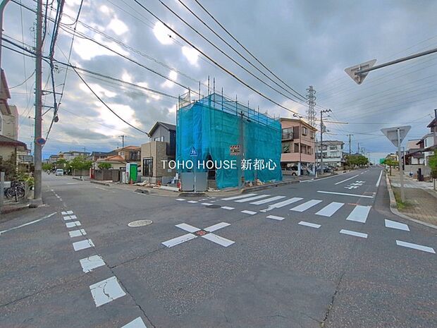 前面道路含む現地